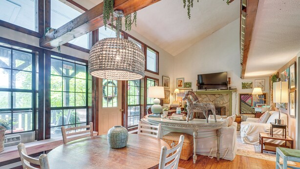House (1 Bedroom) | Interior - 4 Mi to Lake Santeetlah: Cabin w/ Deck & Views (Robbinsville)