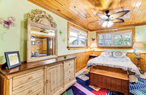 Cottage (1 Bedroom) | Interior - Deck & Hot Tub: Lakeside Retreat in Inverness! (Inverness)