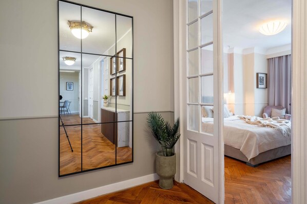 Apartment | 3 bedrooms, Internet - Elegant 3BR Flat Steps From Romanian Athenaeum (Bucharest)