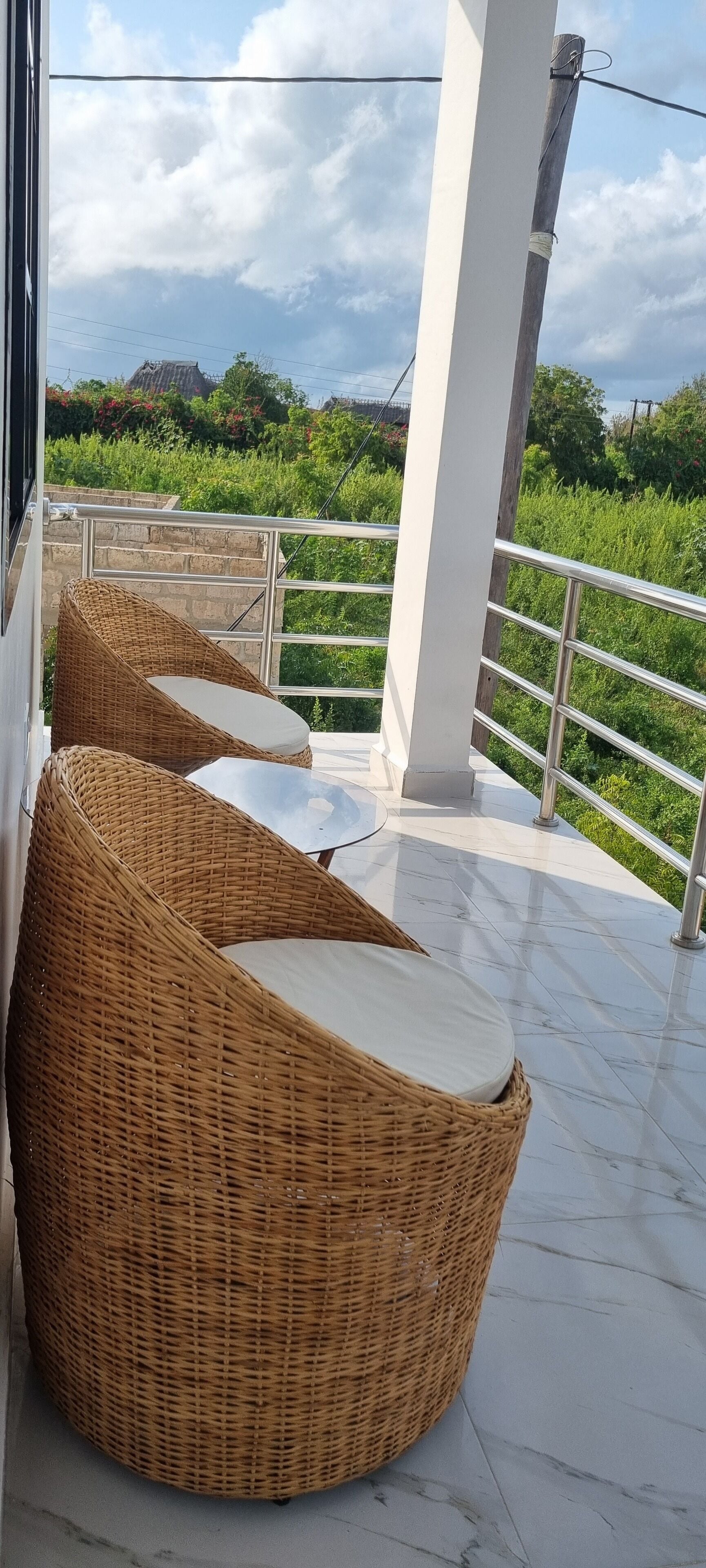 Vue depuis le balcon