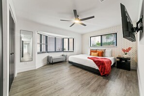 6 bedrooms, iron/ironing board, travel cot, free WiFi