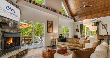 Pleasant Grove Hideaway | Private Creekside Retreat w/ Hot Tub & Trails