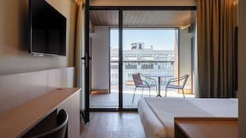The Vista | In-room safe, desk, laptop workspace, iron/ironing board