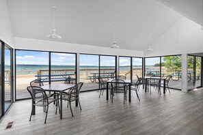 Dining - Peaceful 3-Bedroom Retreat with Lake Michigan Views & Access (Harbor Springs)