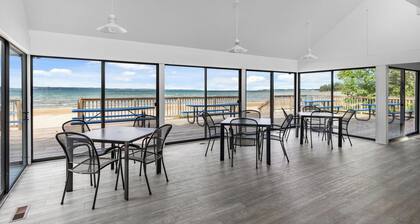 Peaceful 3-Bedroom Retreat with Lake Michigan Views & Access