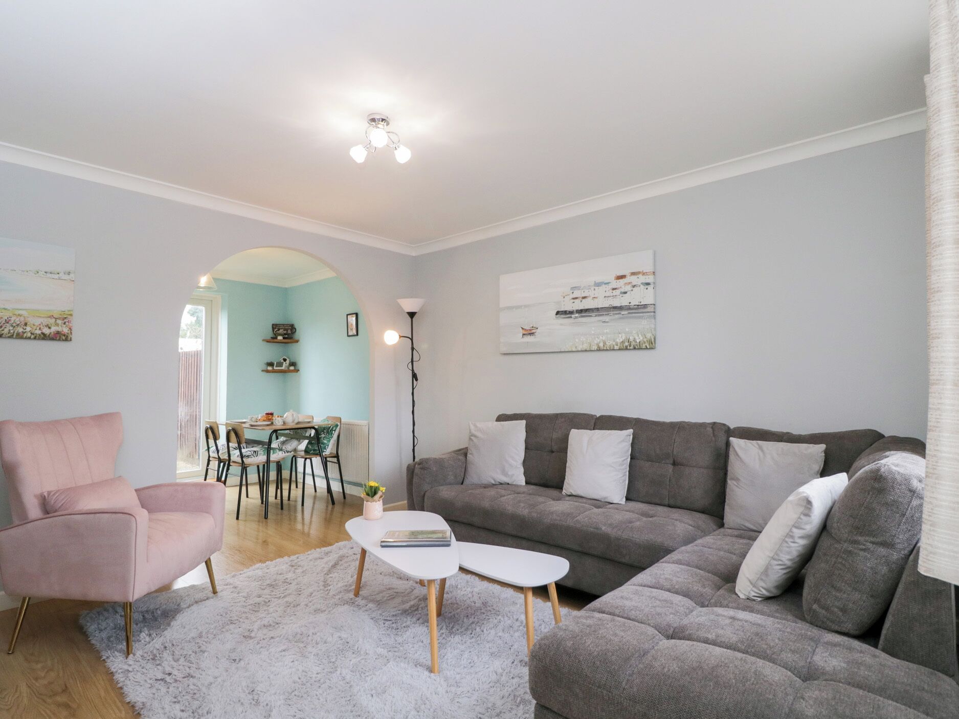 Área de sala de estar