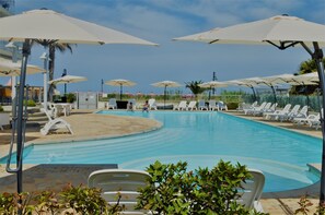 Seasonal outdoor pool - Residence Roseto Pool Seaview Abruzzo (Roseto degli Abruzzi)