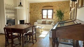 TV connectée, cheminée