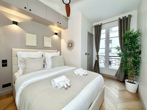 Apartment, Stadtblick