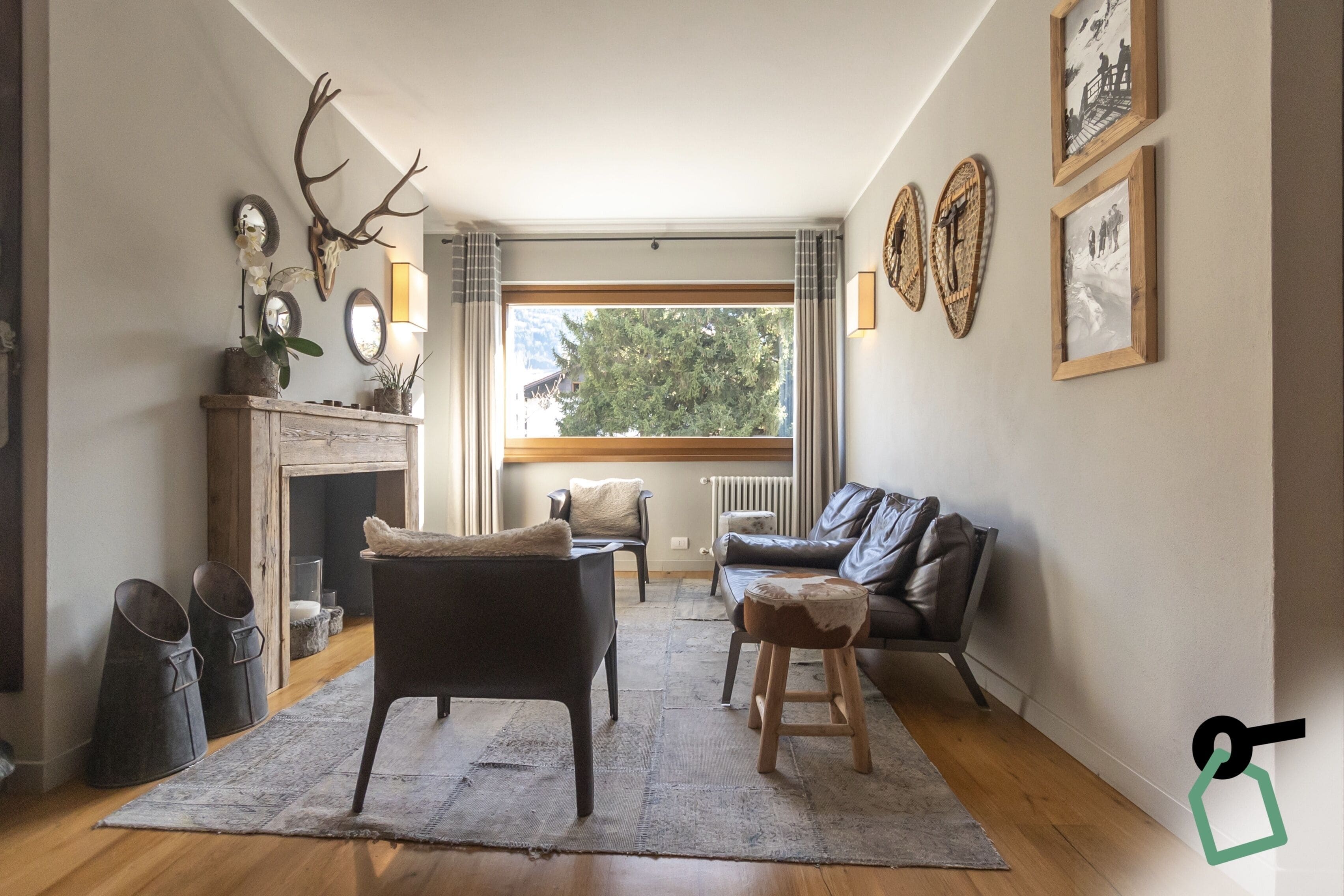 Coin salon dans le hall