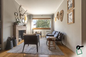 Sala de estar en el lobby