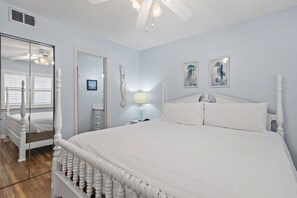 1 間睡房、熨斗/熨衫板、免費 Wi-Fi、床單