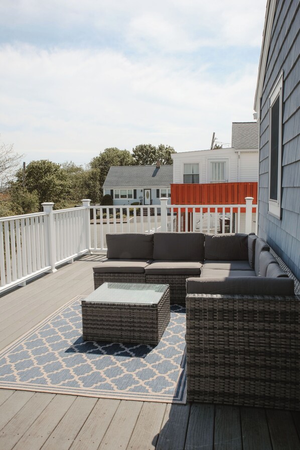 Terrace/patio - The Sapphire House with Deck in Revere Beach (Revere)