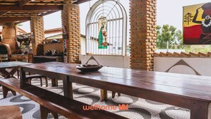 Opções para refeição ao ar livre