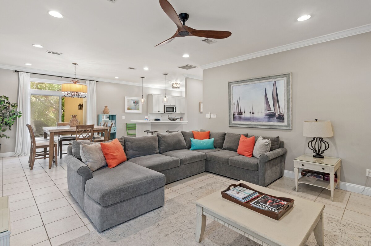 🐟Pet Friendly-Walk 2 Beach-Destiny West~Remodeled!~4BR Yellowbird🌅🐟