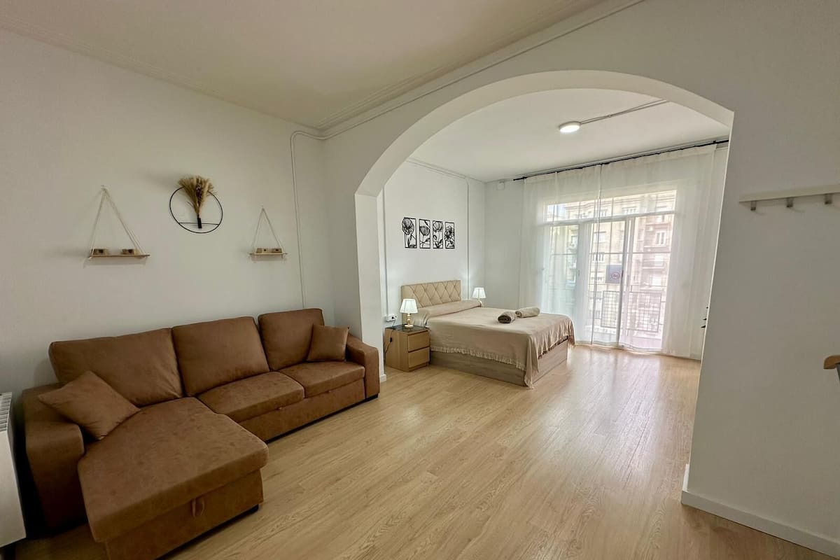 Classic Quadruple Room, Shared Bathroom | Iron/ironing board, WiFi (free), bed sheets