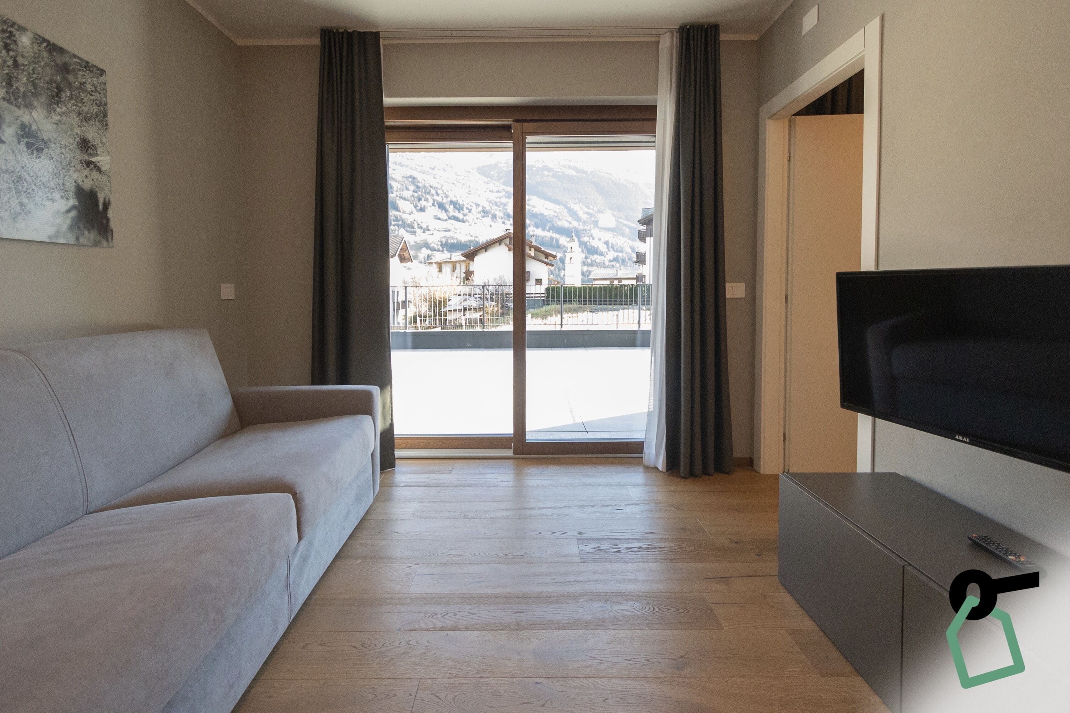 Apartment, Balkon | Wohnbereich