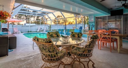 Heated Pool Pet Friendly Arcade games Bikes