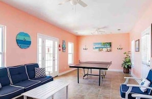Ferienhaus, 3Â Schlafzimmer, Raucher, Balkon | Wohnzimmer