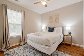 3 habitaciones, internet y ropa de cama