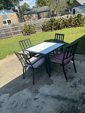 Restauration en plein air