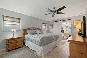 3 bedrooms, iron/ironing board, travel crib, WiFi