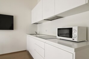 Comfort-Apartment, Stadtblick | Eigene Küche | Wasserkocher mit Kaffee-/Teezubehör, Wasserkocher