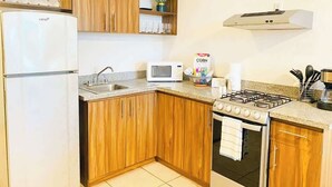 Coffee/tea maker, fridge, microwave, oven - Modern Condo, Great Pool, Beach 5 mins (Puerto Vallarta)