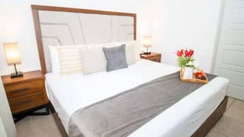 2 bedrooms, iron/ironing board, travel crib, WiFi