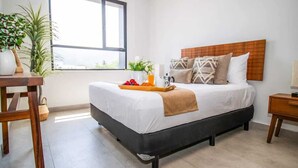 2 bedrooms, iron/ironing board, travel crib, WiFi