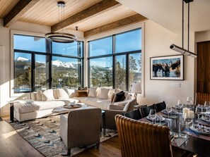 Fireplace - NEW! 7 Deep Forest 6-Bedroom Home with Mountain view (Big Sky)