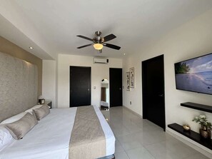 3 bedrooms, iron/ironing board, travel crib, WiFi