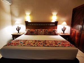 2 bedrooms, iron/ironing board, travel cot, WiFi