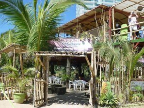 Outdoor dining - Rustic Tropical Oasis, 2 Pools, Close to Beach (Puerto Vallarta)
