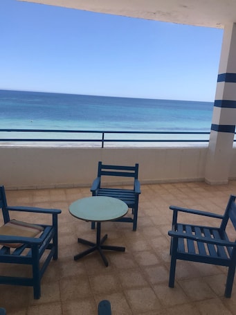 Comfort Apartment, Balcony, Beach View | Terrace/patio