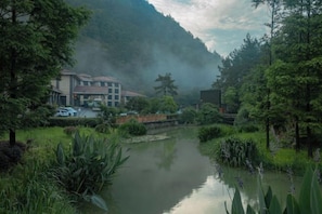 Khuôn viên nơi lưu trú