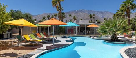 Una piscina climatizada