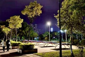 Vue depuis l’hébergement