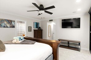 5 bedrooms, iron/ironing board, travel cot, WiFi