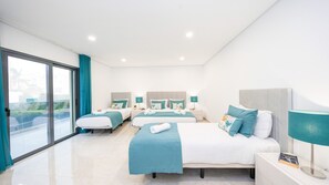 3 Schlafzimmer, Babybetten, Bettwäsche