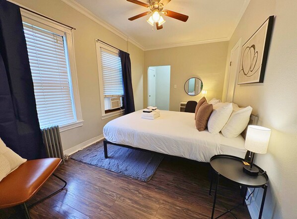 1 bedroom, iron/ironing board, travel cot, WiFi