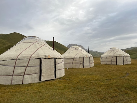 Free WiFi. Kel-Suu Kyrgyzstan Yurt Camp