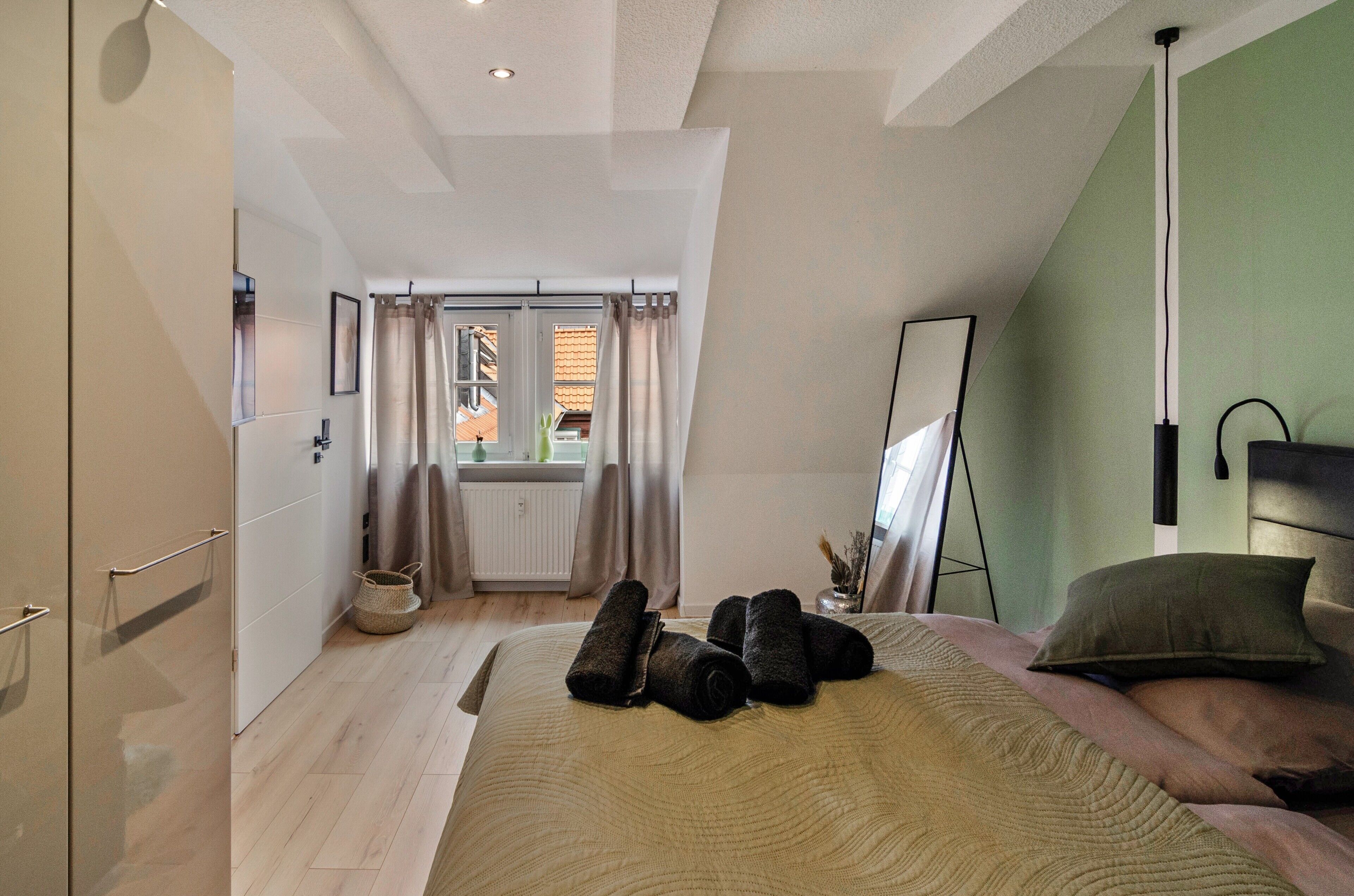 1 Schlafzimmer, Bügeleisen/Bügelbrett, kostenloses WLAN, Bettwäsche
