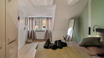 1 Schlafzimmer, Bügeleisen/Bügelbrett, kostenloses WLAN, Bettwäsche