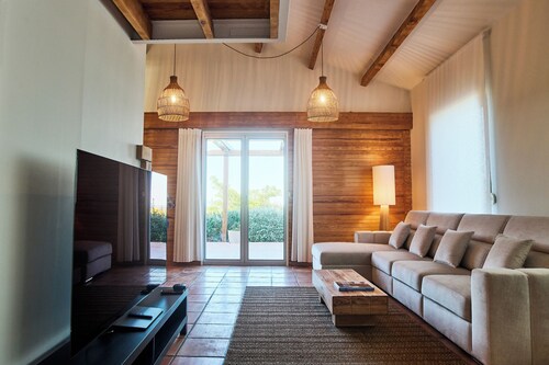 Villa du Mas Rose at Saint-Gilles in the Gard region of the Costières de Nîmes.