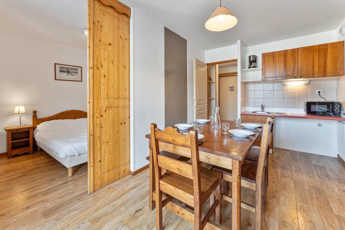 À 40m Des Pistes De Ski, 1er éTage, Remise En Forme, Piscine, Sauna, Balcon, Télévision - Les Orres