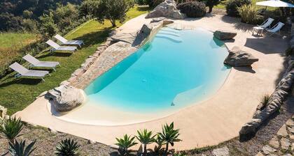 My Rental Homes - Villa Milo with pool, hot tub, garden, sea view
