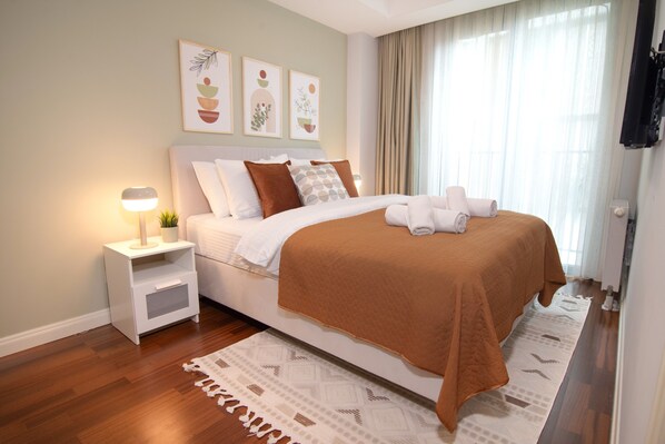 1 bedroom, iron/ironing board, free WiFi, bed sheets