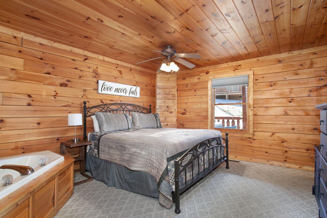 2 bedrooms, iron/ironing board, travel crib, free WiFi