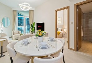 Dining - Bright & Beautiful 1BR  at Business Bay (Dubai)